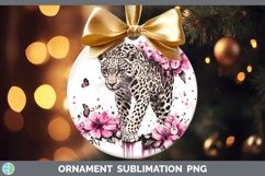 GorgeousBS035 Pink Drips Ornament design.
