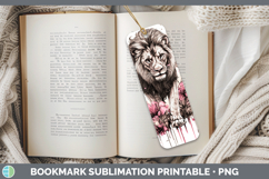 GorgeousBS035 Pink Drips Bookmark design.