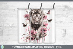 GorgeousBS035 Pink Drips Tumbler design.