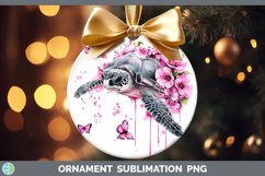 GorgeousBS035 Pink Drips Ornament design.