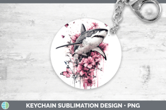 GorgeousBS035 Pink Drips Keychain design.