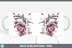 GorgeousBS035 Pink Drips Mug Wrap design.