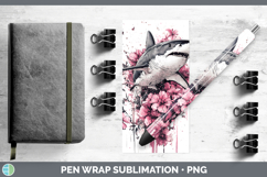 GorgeousBS035 Pink Drips Pen Wrap design.