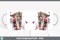 GorgeousBS035 Pink Drips Mug Wrap design.