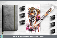GorgeousBS035 Pink Drips Pen Wrap design.