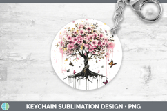 GorgeousBS035 Pink Drips Keychain design.
