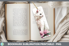 GorgeousBS035 Pink Drips Bookmark design.