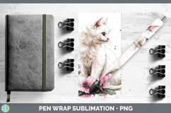 GorgeousBS035 Pink Drips Pen Wrap design.