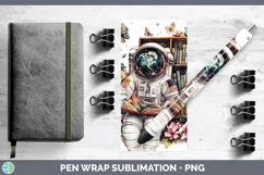 GorgeousBS04 Bookshelf Pen Wrap design.