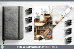 GorgeousBS04 Bookshelf Pen Wrap design.