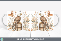 GorgeousBS04 Bookshelf Mug Wrap design.