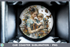 GorgeousBS04 Bookshelf Car Coaster design.