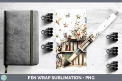 GorgeousBS04 Bookshelf Pen Wrap design.