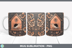 GorgeousBS04 Copper Relief Mug Wrap design.
