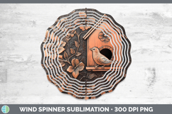 GorgeousBS04 Copper Relief Wind Spinner design.