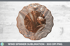 GorgeousBS04 Copper Relief Wind Spinner design.