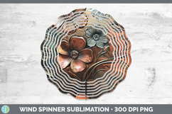 GorgeousBS04 Copper Relief Wind Spinner design.