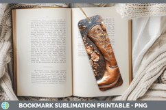 GorgeousBS04 Copper Relief Bookmark design.