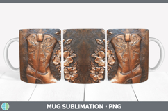 GorgeousBS04 Copper Relief Mug Wrap design.