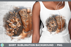 GorgeousBS04 Copper Relief Shirt design.