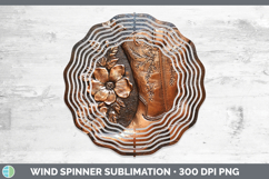 GorgeousBS04 Copper Relief Wind Spinner design.