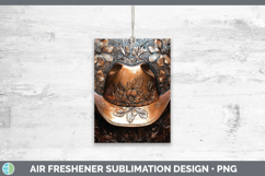 GorgeousBS04 Copper Relief Air Freshener design.