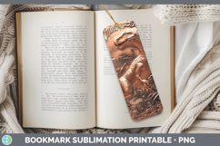 GorgeousBS04 Copper Relief Bookmark design.
