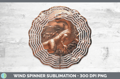 GorgeousBS04 Copper Relief Wind Spinner design.