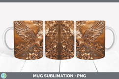 GorgeousBS04 Copper Relief Mug Wrap design.