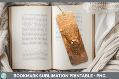 GorgeousBS04 Copper Relief Bookmark design.