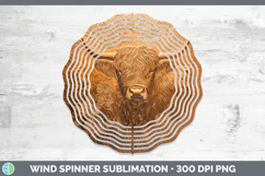 GorgeousBS04 Copper Relief Wind Spinner design.