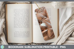 GorgeousBS04 Copper Relief Bookmark design.