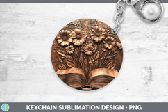 GorgeousBS04 Copper Relief Keychain design.
