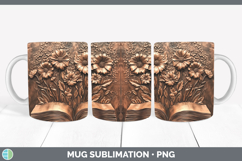 GorgeousBS04 Copper Relief Mug Wrap design.