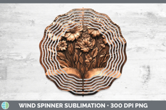 GorgeousBS04 Copper Relief Wind Spinner design.