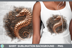 GorgeousBS04 Copper Relief Shirt design.