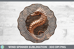 GorgeousBS04 Copper Relief Wind Spinner design.