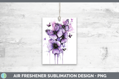 GorgeousBS04 Purple Drips Air Freshener design.
