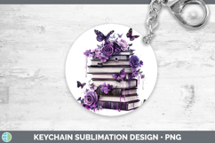 GorgeousBS04 Purple Drips Keychain design.