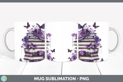 GorgeousBS04 Purple Drips Mug Wrap design.