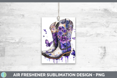 GorgeousBS04 Purple Drips Air Freshener design.
