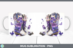 GorgeousBS04 Purple Drips Mug Wrap design.