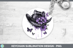 GorgeousBS04 Purple Drips Keychain design.