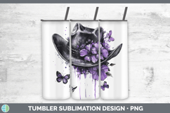 GorgeousBS04 Purple Drips Tumbler design.