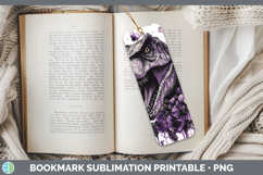 GorgeousBS04 Purple Drips Bookmark design.