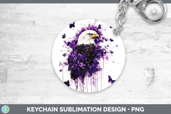 GorgeousBS04 Purple Drips Keychain design.