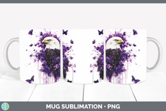 GorgeousBS04 Purple Drips Mug Wrap design.