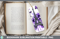 GorgeousBS04 Purple Drips Bookmark design.
