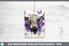GorgeousBS04 Purple Drips Air Freshener design.