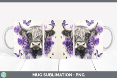GorgeousBS04 Purple Drips Mug Wrap design.